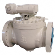 Trunnion mounted top entry ball valve