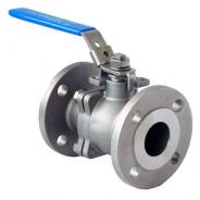 2PC Lever ball valve with locking handle