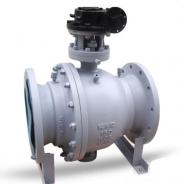China reduced bore trunnion ball valve factory