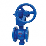 WCB WCC Worm gear segmented ball valve