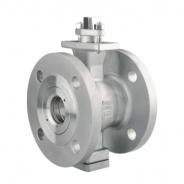 Flange type V type segmented ball valve