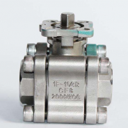 3PC Thread high pressure ball valve