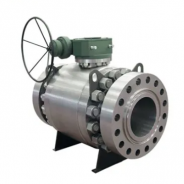 Duplex steel F51 F53 4A 6A Trunnion ball valve