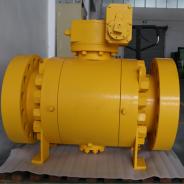 A105 CL1500 CL2500 high pressure trunnion ball valve