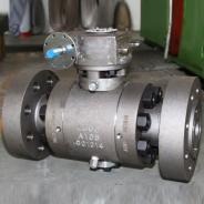 3PC Forged steel trunnion mounted ball valve