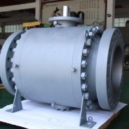 API 6D full bore split body trunnion ball valve