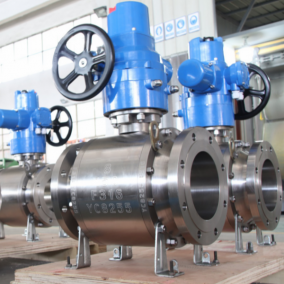 Electric actuated trunnion ball valve manufacturer