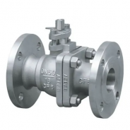 Full bore cast steel ball valve