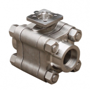 High temperature high pressure ball valve