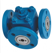 Top entry 3 way ball valve