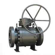 Soft seated trunnion mounted ball valve