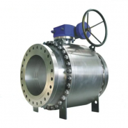 3PC Stainless steel trunnion ball valve