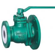 PTFE PFA lined tank bottom ball valve