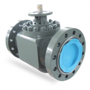 Forged trunnion top entry ball valve