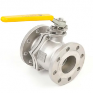 Side entry stainless floating ball valve