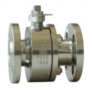 2PC forged steel floating ball valve