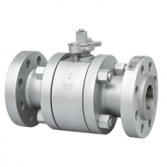 3 Piece forged steel floating ball valve
