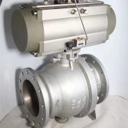 Full Port Ball Valve with Pneumatic Actuator