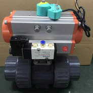 Pneumatic UPVC CPVC  ball valve