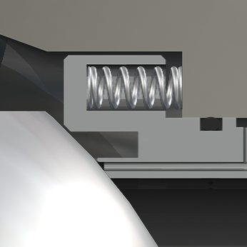 trunnion mounted ball valve fire safe structure-after fire