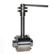 Extended stem low temperature ball valve