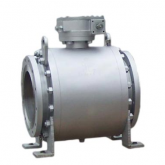 Trunnion mounted ball valve structure feature