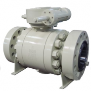 Q347H Q347Y Metal seat trunnion ball valve