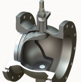What is a segmented ball valve?