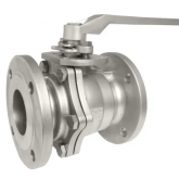 What is a floating ball valve?