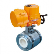 Electric ceramic ball control valve