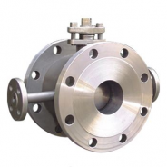 Steam heating jacket ball valve