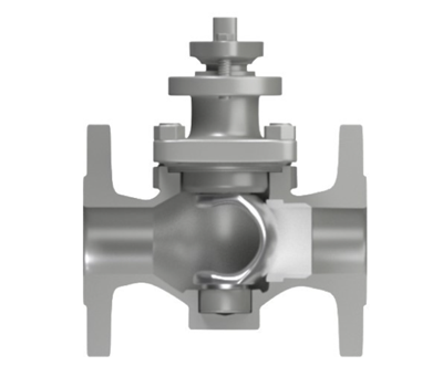 What is the eccentric half ball valve