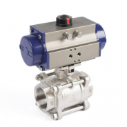 2 Way NPT Female pneumatic ball valve