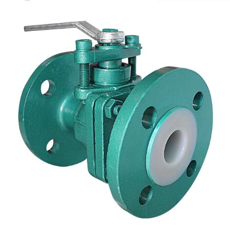 manual lined ball valve