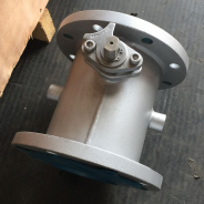 Sulfur sulphur jacketed ball valve