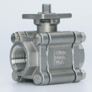 2000 PSI threaded stainless steel ball valve