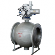 Electric big size half ball valve