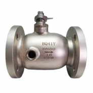 Thermal hot oil jacketed ball valve