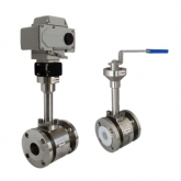 How does a cryogenic ball valve work
