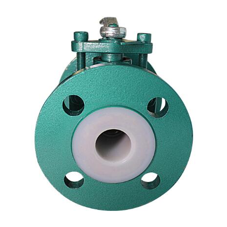 PTFE lined ball valve and PFA lined ball valve