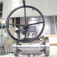 A182 F60 Trunnion ball valve 4 Inch