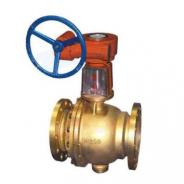 Brass oxygen ball valve