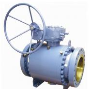 Casting steel trunnion ball valve