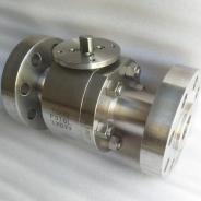 Severe service metal seated ball valve