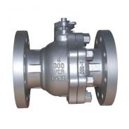 Anti blowout stem ball valve