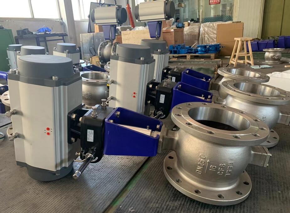 China V notch segmented ball valve manufacturer