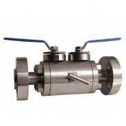 Double block and bleed ball valve 2500LB F304 F316