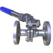 Auto reset ball valve with spring return lever