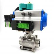 1 inch DN25 25mm Pneumatic ball valve