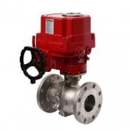 China automatic return electric ball valve